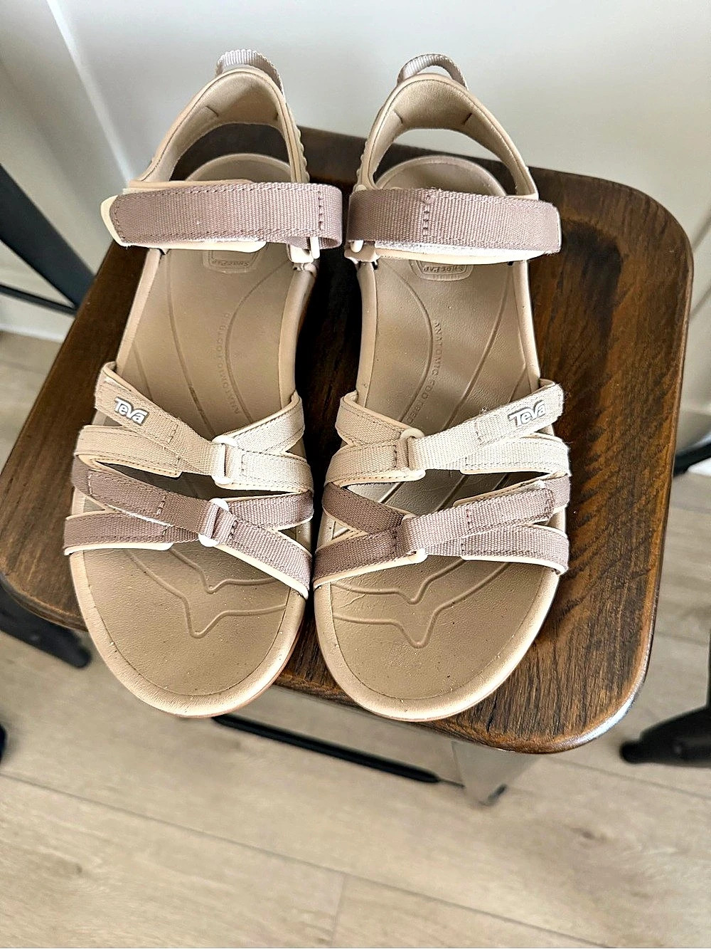 Teva Verra Women's Strappy Sandals Pink & Tan